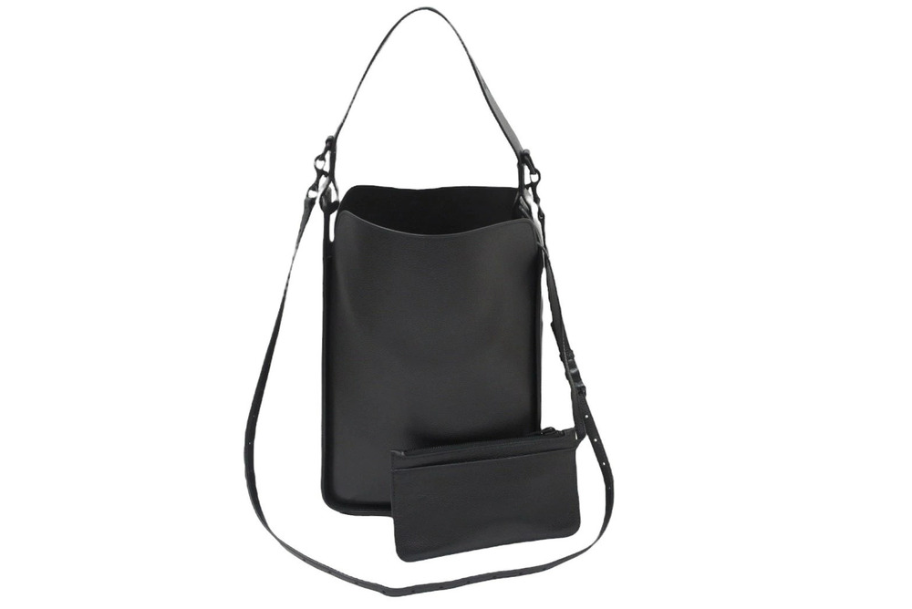 Balenciaga Tote Bag North South Leather Pouch Clutch Shoulder